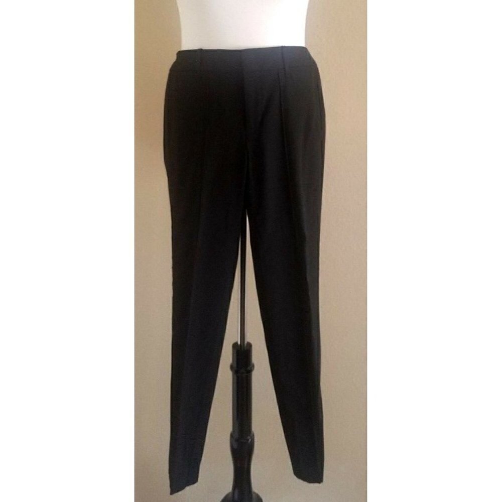 Women's Vince Stitch Front Strapping Pant in Black Size 0